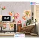 Фотообои флизелиновые Luxury walls 300x270 см Цветы AM20303