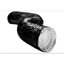 Воздуховод гибкий Diaflex DFAm D152 мм 5 м фольга цвет черный