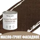 Масло-грунт по дереву для наружных работ Profipaints Eco Wood Fasade Primer Oil 0.9л Тёмный дуб