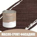 Масло-грунт по дереву для наружных работ Profipaints Silver Wood Fasade Primer Oil 2.7л Махагон