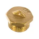 Заглушка Terma 1/2" НР латунь 42255