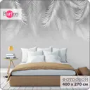 Фотообои флизелиновые Bartonwall 400x270 см Пальмовые листья M189-G