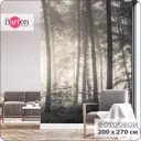Фотообои флизелиновые с виниловым покрытием Природа Туманный Лес 200x270 см N01802