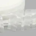 Тесьма для штор Лента 420006 5000x4 см, цвет белый