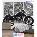 Фотообои флизелиновые Luxury walls 300x270 см Мото