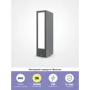 Светильник ландшафтный светодиодный Maytoni O422FL-L6GF Outdoor 25 см теплый белый свет цвет серый