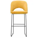 Барный стул R-home Lars Линк 52.5x105x57.5 см цвет желтый