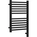 Полотенцесушитель электрический Сунержа Модус 3.0 П 400x600 мм 300 Вт с терморегулятором лесенка цвет черный матовый