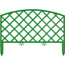 Декоративный забор Grinda Плетень 28x320 см зеленый 422207-G