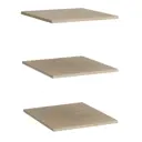 Комплект полок для шкафа 3 шт R-Home Сканди 46.60x4.80x53 см ЛДСП цвет бежевый