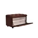 Шкаф для обуви Pema kids 59.5x38x38.5 см 1 полка велюр цвет шоколад