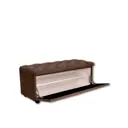 Шкаф для обуви Pema kids 89.5x38x38.5 см 1 полка велюр цвет шоколад
