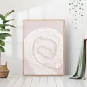 Постер 28 картин "Абстракция спираль" 70x50 см