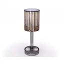 Рабочая лампа настольная светодиодная Ambrella light De8071 с регулировкой цвета света цвет серый/серебристый