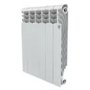 Радиатор Royal thermo Revolution 350 6 секций боковое подключение алюминий белый