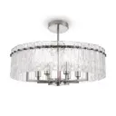 Люстра на штанге FREYA Modern FR5166PL-06N 6 ламп 16 м² цвет никель