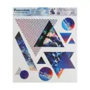 Наклейка виниловая «Космическая геометрия» интерьерная, 30x35 см