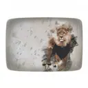 Блюдо сервировочное Bonna Savanna 21x3x30 см фарфор цвет бежевый