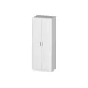 Шкаф распашной Furnistyle Лайф ЛШО-06 80x215x60 см ЛДСП цвет светлое дерево