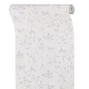 Обои флизелиновые Гомельобои Алесия 0.53 м белые 9502660