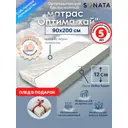 Матрас Sonata ортопедический 90x200x12 см беспружинный, детский
