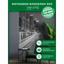 Фотообои флизелиновые Грин-люкс Ночной Дубай 100x270 см Ночной Дубай