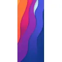 Пленка самоклеящаяся универсальная Wallfix W462 0.95x2.2 м, цвет голубой, синий, фиолетовый, оранжевый