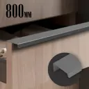 Скрытая ручка Cappio 9617988 металл цвет графит