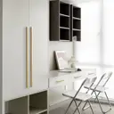 Мебельная ручка скоба Cappio 9627888 60 мм алюминий золото