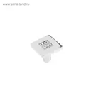 Мебельная ручка-ракушка Simaland 4734333 металл хромированный