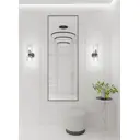 Зеркало интерьерное в алюминиевой раме настенное ONE Mirror 190x60 см черное