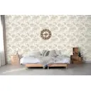 Обои флизелиновые Grandeco Maison 0.53 м светло-коричневые белые MN 3003