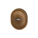 Накладка на сувальдный замок Armadillo ESC.S-auto.CL/OV (PS-DEC CL) BB-17 коричневая бронза