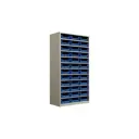 Система хранения с пластиковыми ящиками Honeycomb Ironbox Max 4209 79x160x41 см сталь с покрытием цвет синий/серый
