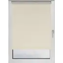 Рулонная штора Prakto Blackout Silver 110x250 см светло-бежевая