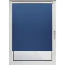 Рулонная штора Prakto Blackout Silver 70x160 см синяя