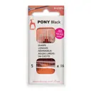 Иглы ручные для шитья Black Sharps №5 белое ушко 16 шт