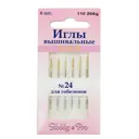 Иглы ручные вышивальные для гобеленов № 24 6 шт