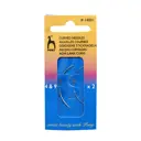 Иглы для вышивания бисером изогнутые №4 №9 2 шт