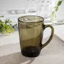 Кружка 300 мл Ca del vetro Mattina di cafe стекло цвет коричневый