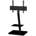 Напольная стойка для ТВ Sonorous Plasma PL 2710 BLK-HBLK 60x127x50 см цвет черный блестящий