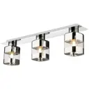 Люстра потолочная Velante 241-107-03 3 лампы 6 м² цвет хром