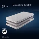 Матрас Dreamline Twist 8 65x190x8 см беспружинный, детский