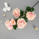 Цветы искусственные Poetry in flowers "Пион кустовой" 5 бутонов 3