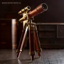 Сувенир "Телескоп" на треноге 40x24x19 см
