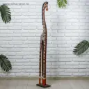 Сувенир "Зебра" 23x15x150 см