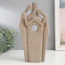 Сувенир вазон Песочные люди Сосуд для двоих 28.5x14x5 см