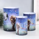Копилка банка "Футболист" набор 3 шт 10x10x15;12x12x16;15x15x21.4 см