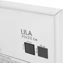 Рамка Inspire Lila 20x20 см пластик цвет белый