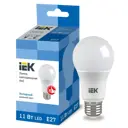 Шам жарықдиодты IEK Eco A60 E27 220 В 11 Вт алмұрт 990 лм суық ақ жарық түсі